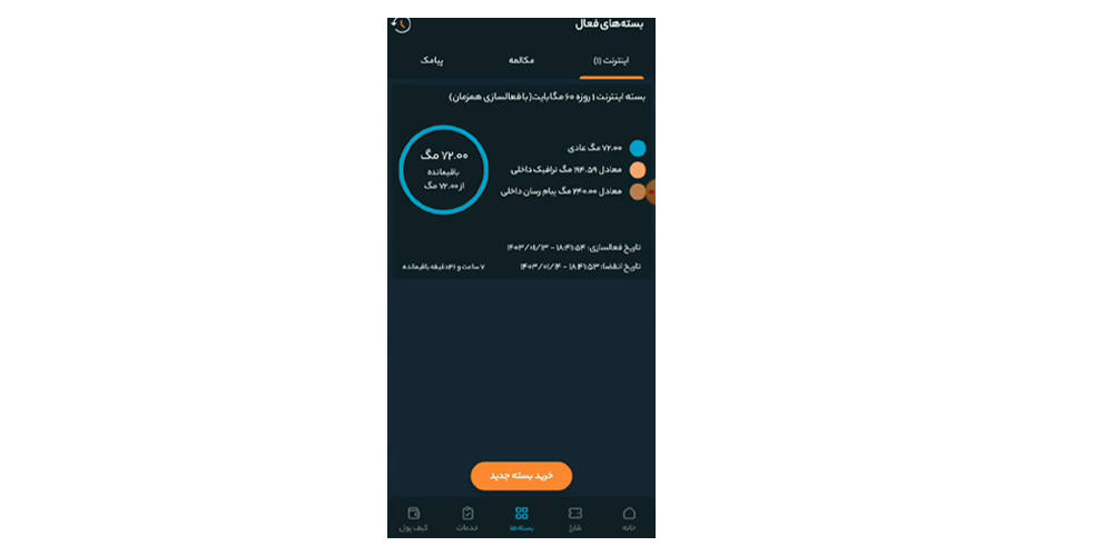 خرید بسته اینترنت نامحدود همراه اول