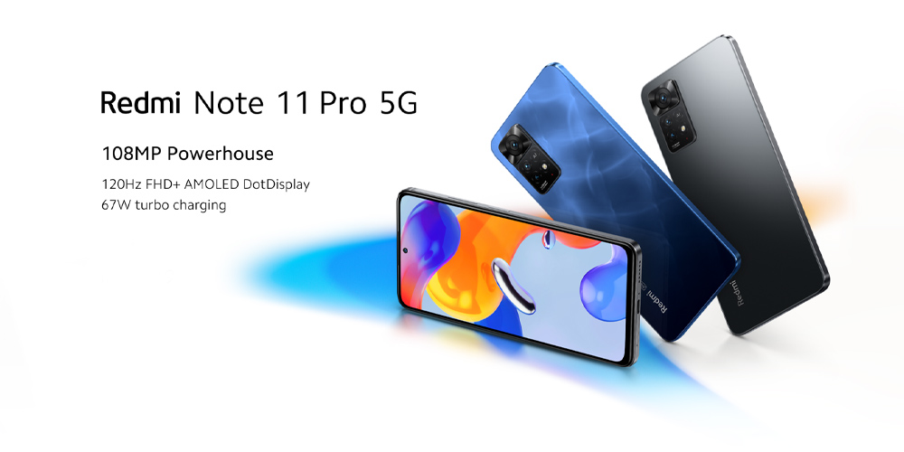 گوشی موبایل شیائومی مدل Redmi Note 11 Pro 5G